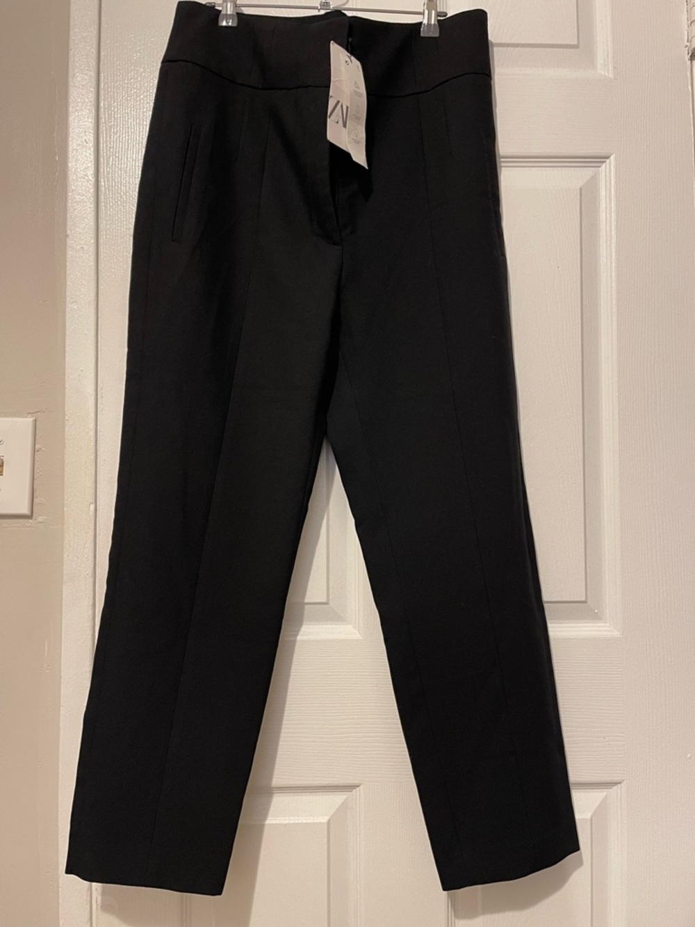 Zara Black Men's Dress Pants - Slim Tailored Look